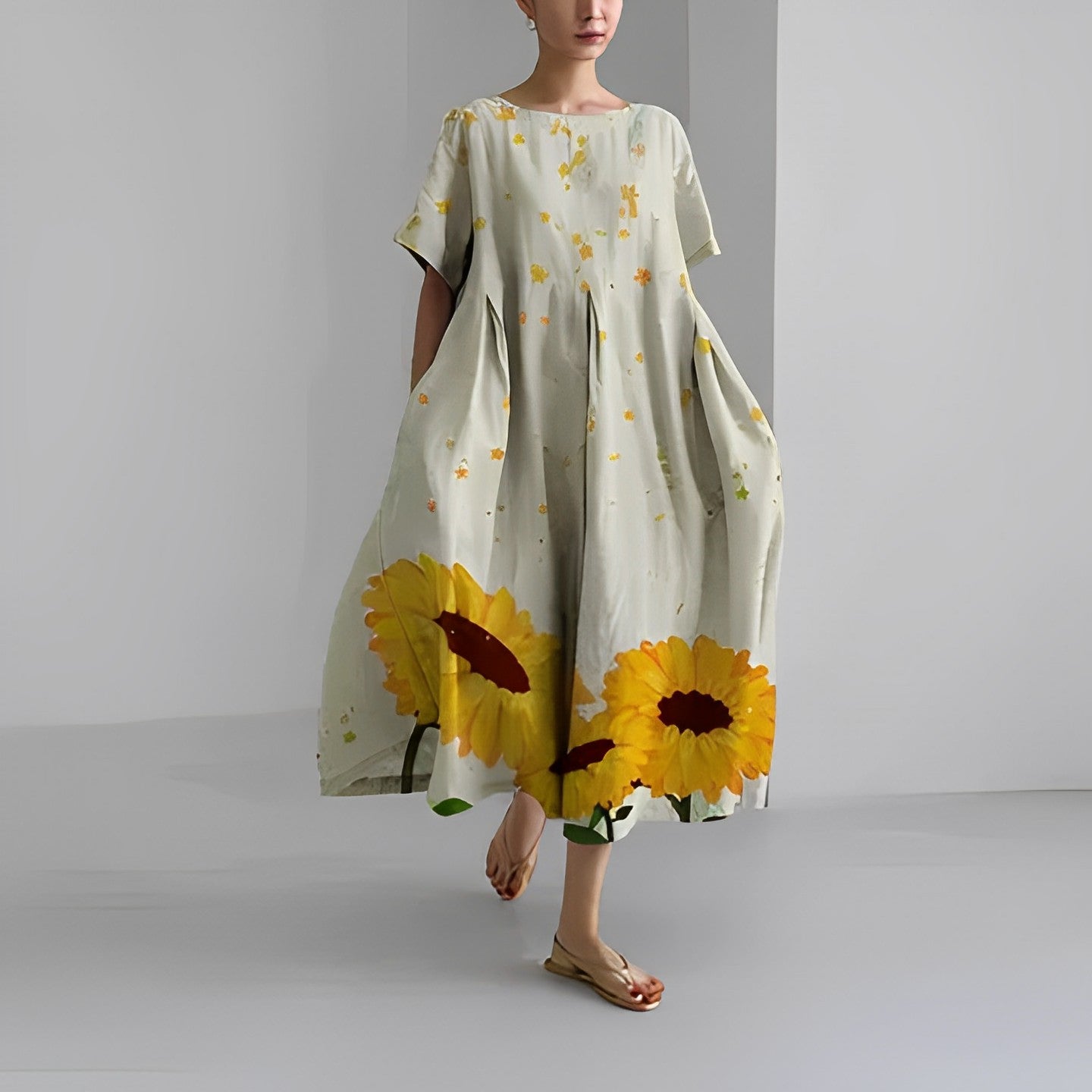 Floria | Vibrant Floral Dress