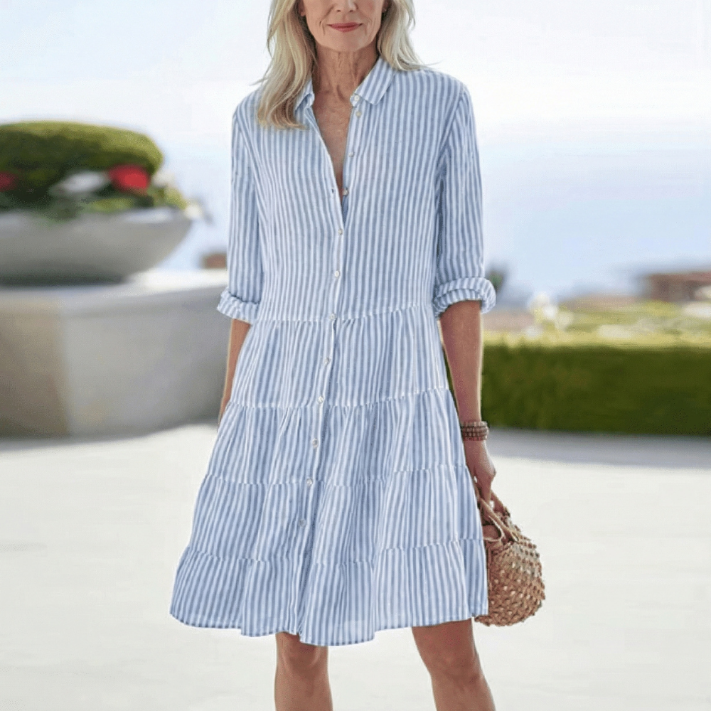 Melissa | Breezy Striped Dress