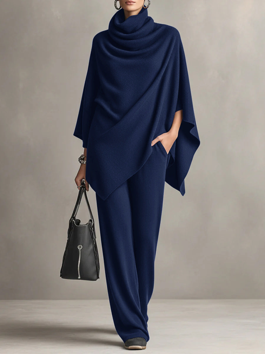 Kaia | Elegant Drape Two-Piece Set