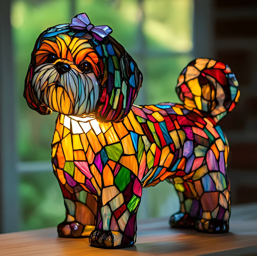 Mimine | Magical colored glass lamp for dogs