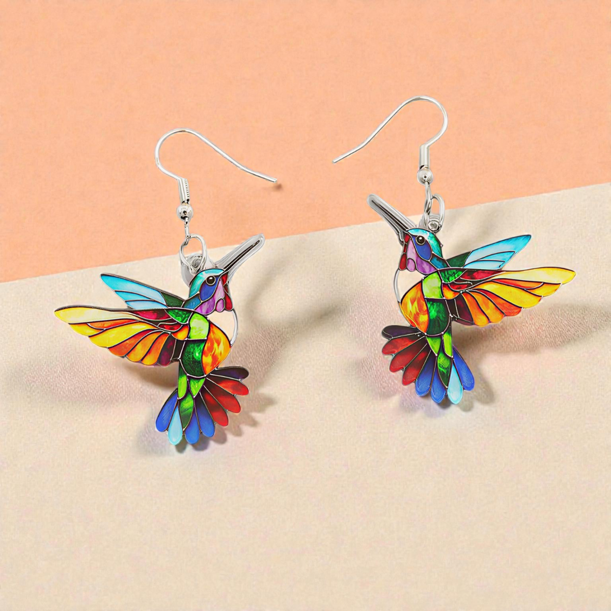 Carmen | Hummingbird Earrings & Necklace