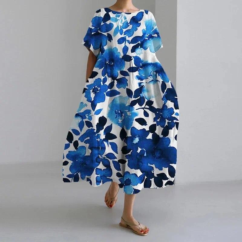 Floria | Vibrant Floral Dress