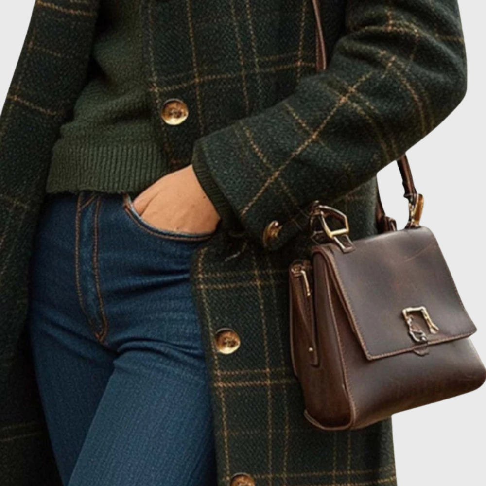 Marwell | Warm Wool-Blend Overcoat