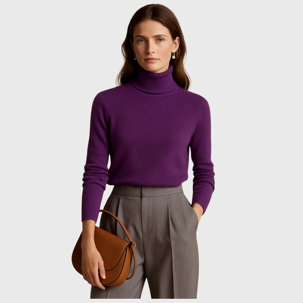 Abigail | Cashmere turtleneck sweater