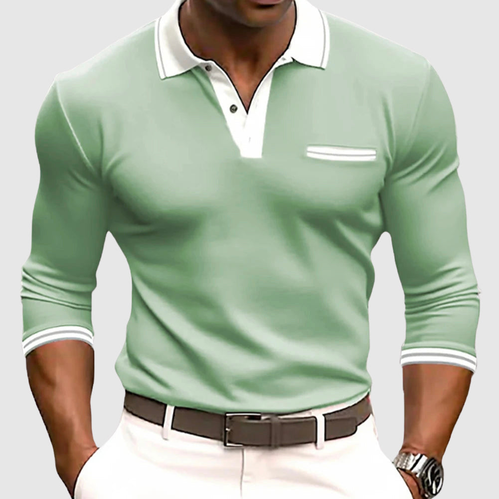 Mason | Shirt with Elegant Contrast Details