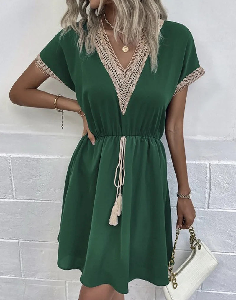 Sabrina | Stylish Bohemian Dress