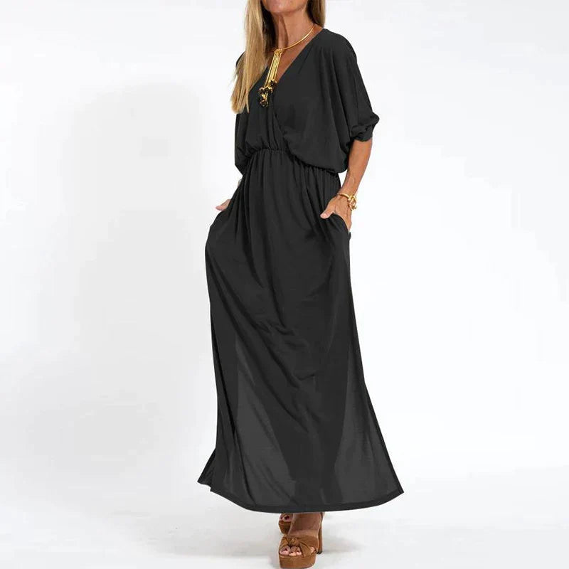 Mariah | Classic Maxi Dress