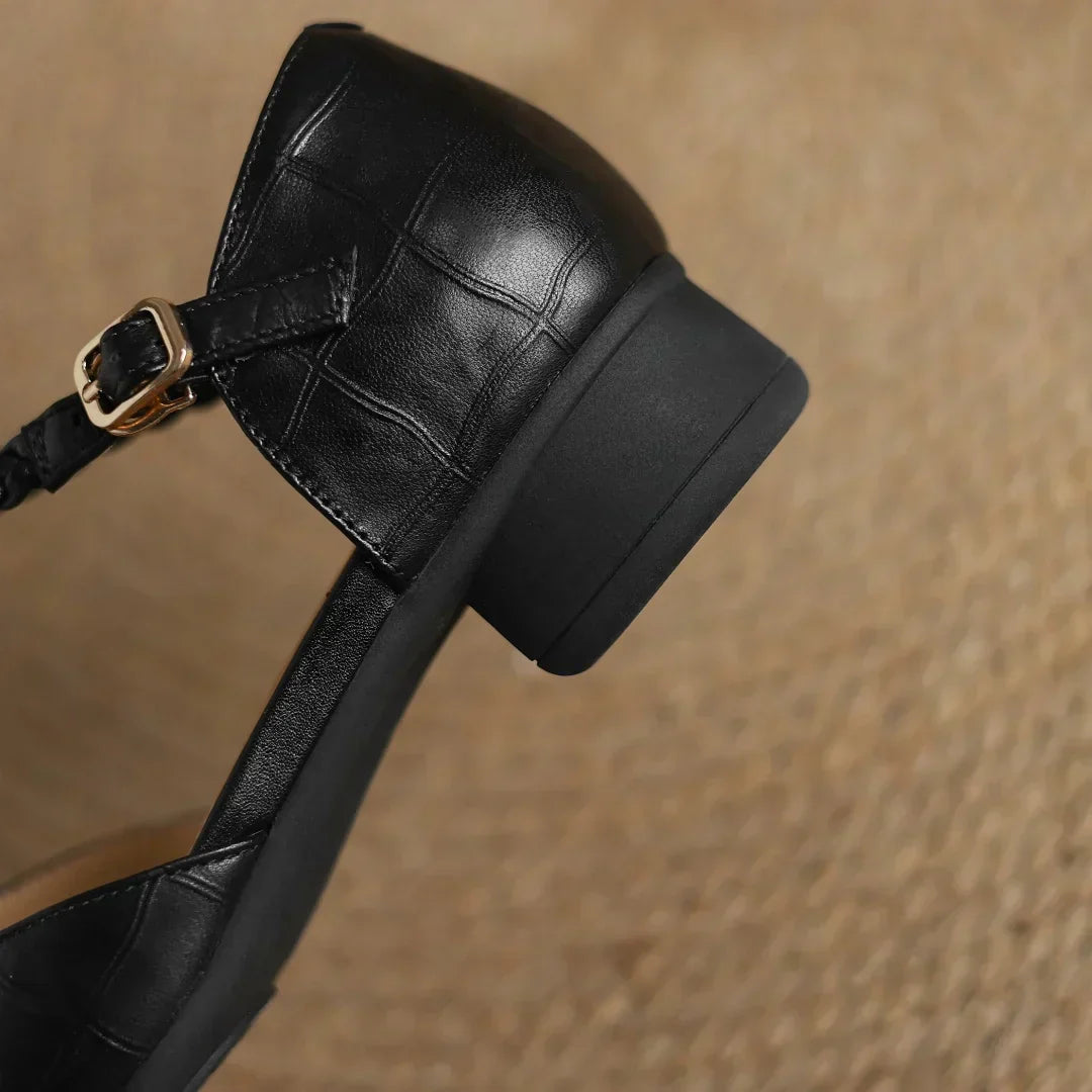 Briony | Leather Mary Janes
