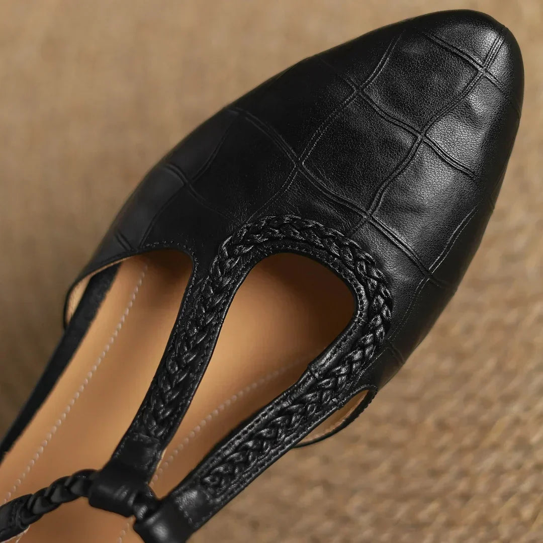 Briony | Leather Mary Janes