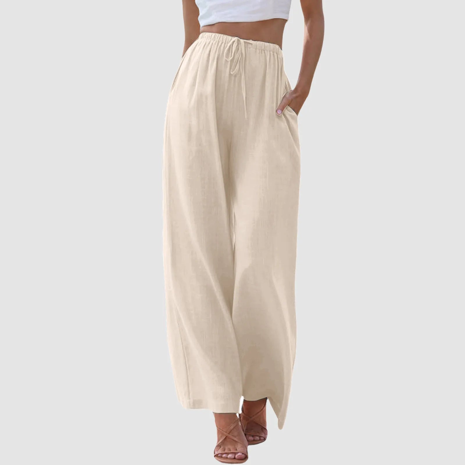 Kimberly | High-Waisted Wide Leg Pants