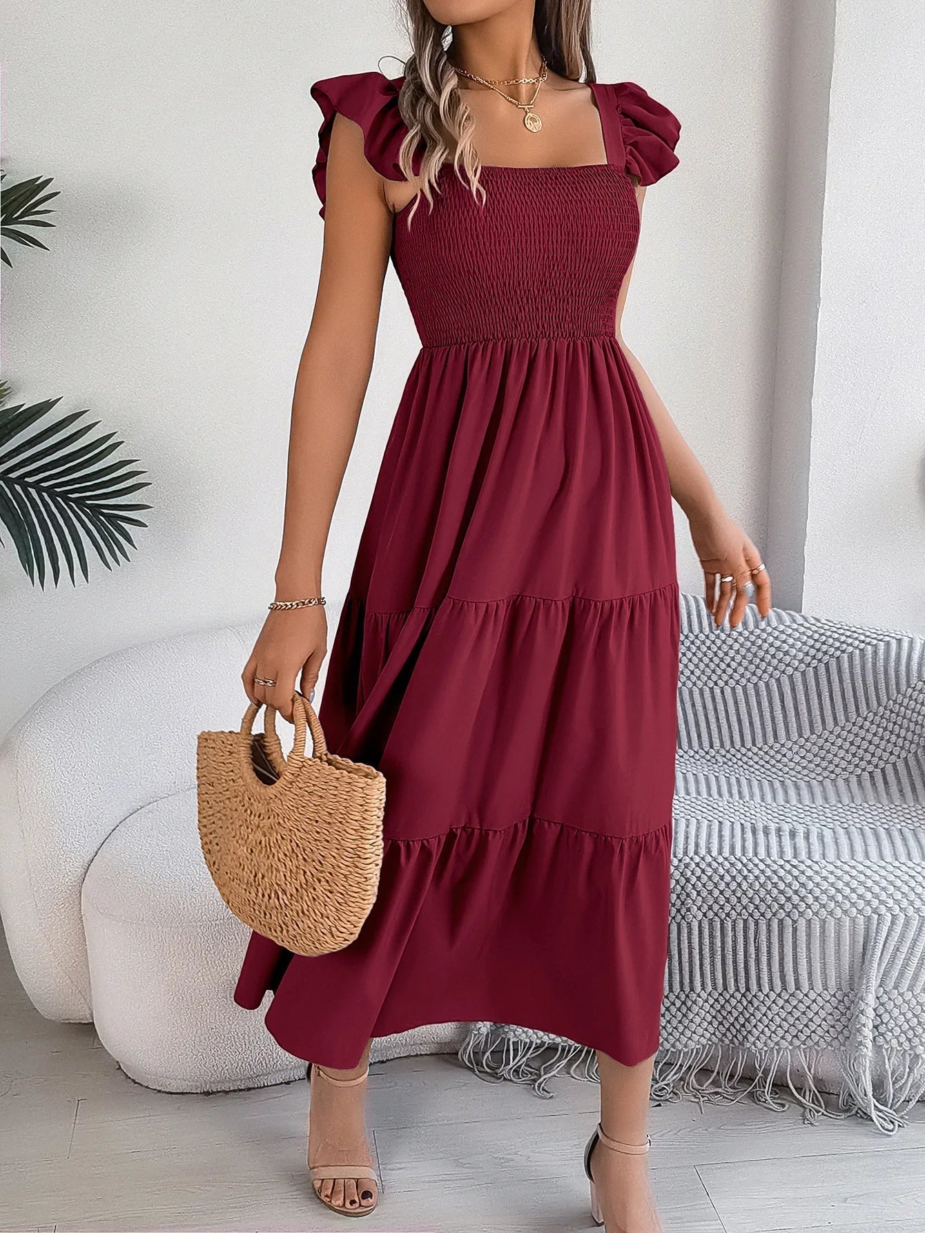 Yessa | Elegant Tiered Dress
