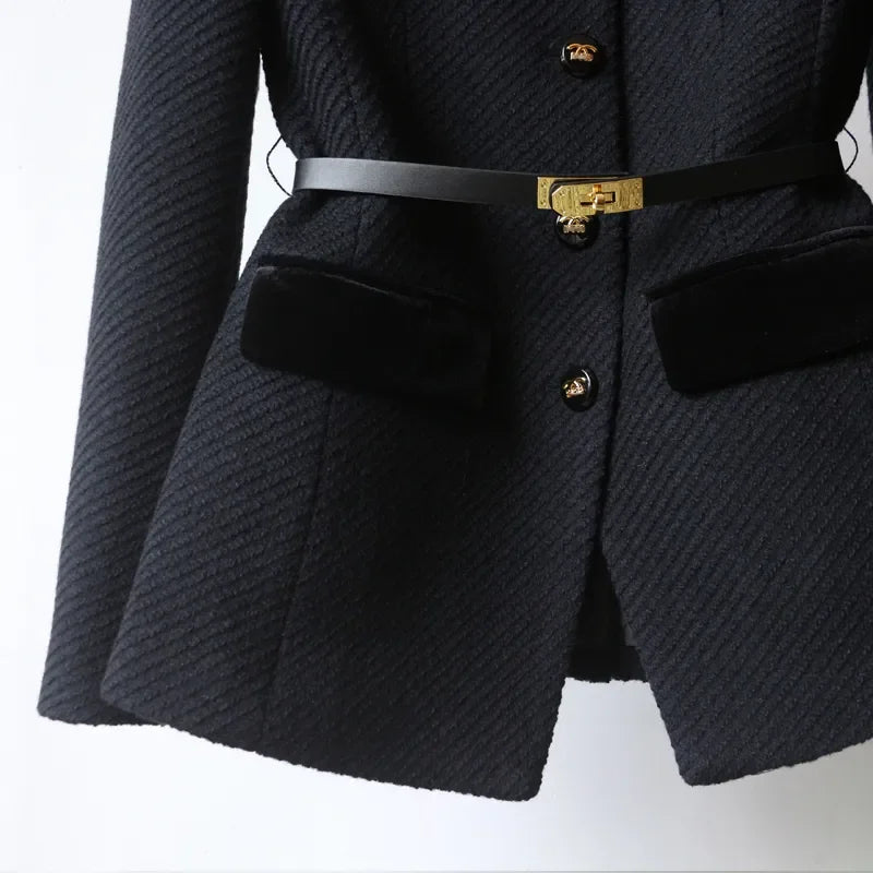 Amanda | High-Quality Jacket with Belt
