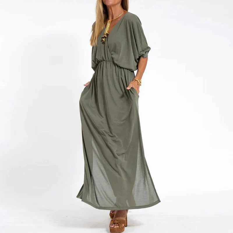 Mariah | Classic Maxi Dress