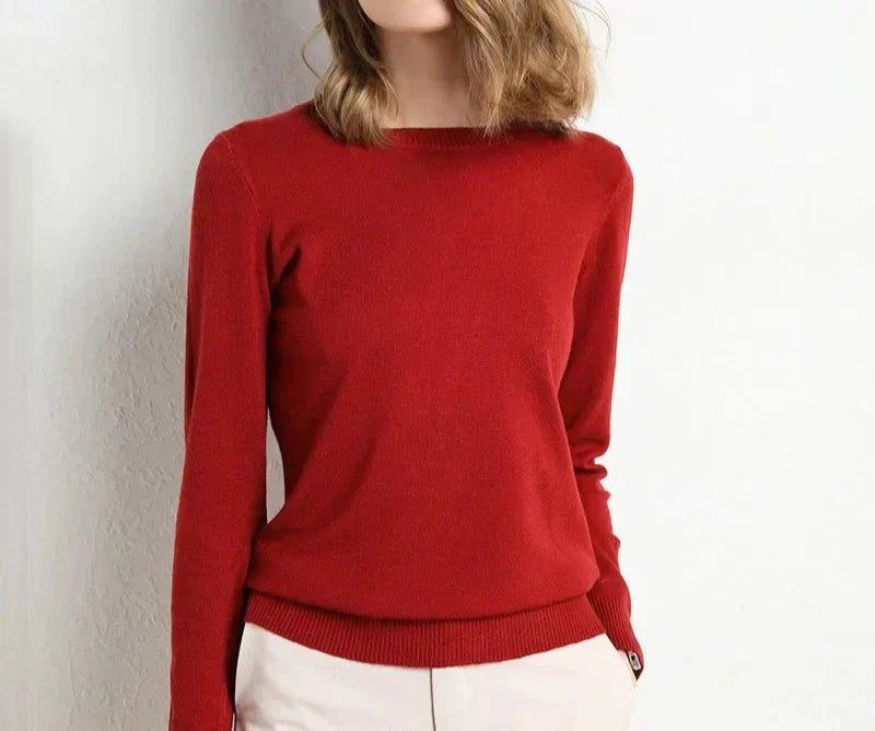 Jessica | Essential wool pull comfort