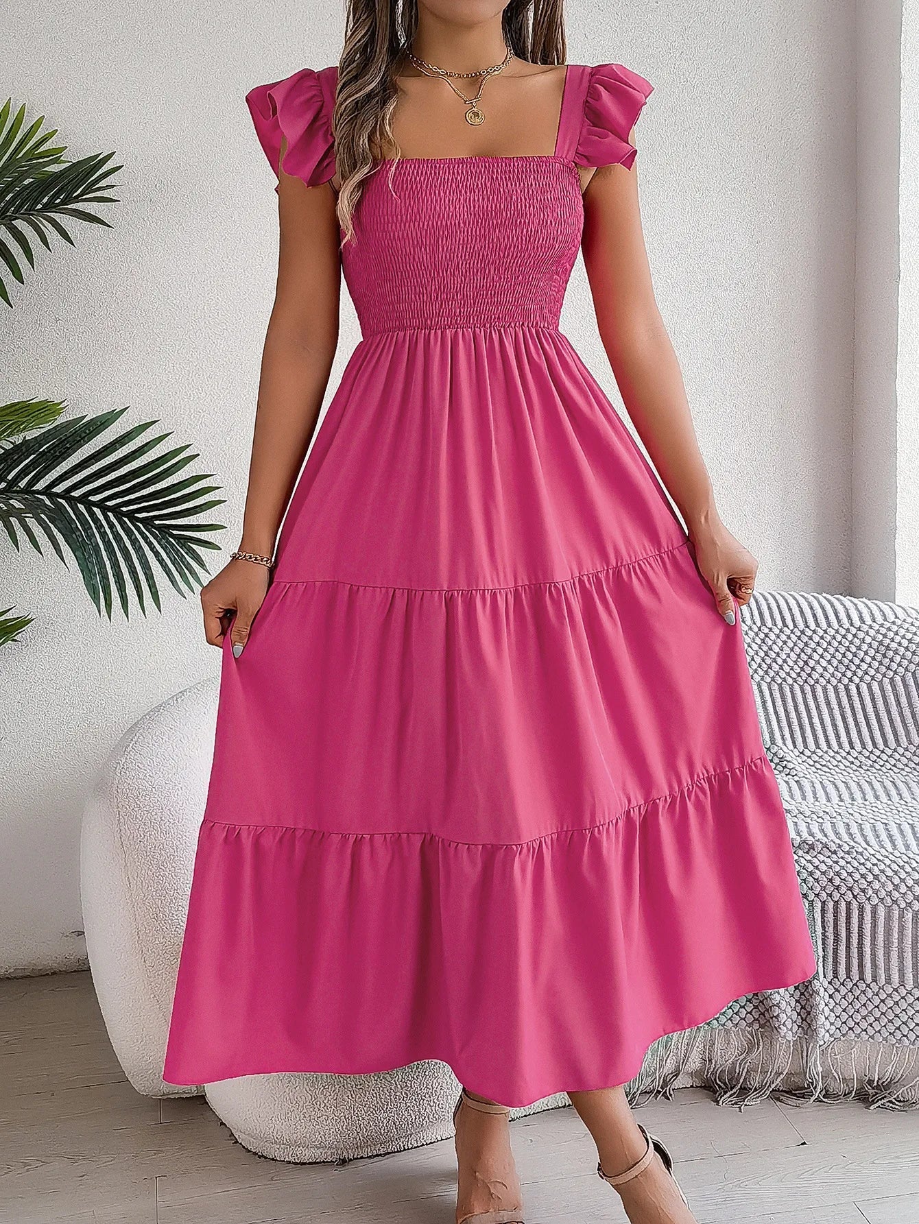 Yessa | Elegant Tiered Dress
