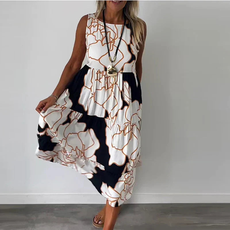 Belle | Sleeveless Maxi Dress