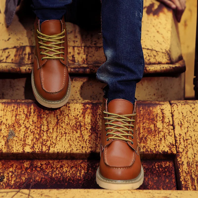 Muller | Retro Genuine Leather Boots