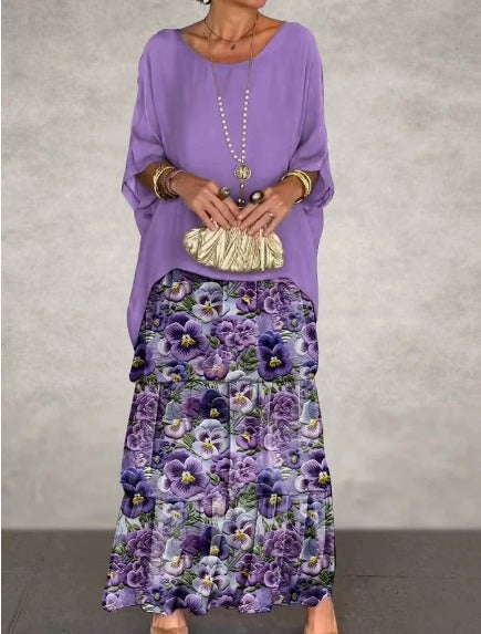 Lara | Elegant Flowing Maxi Dress