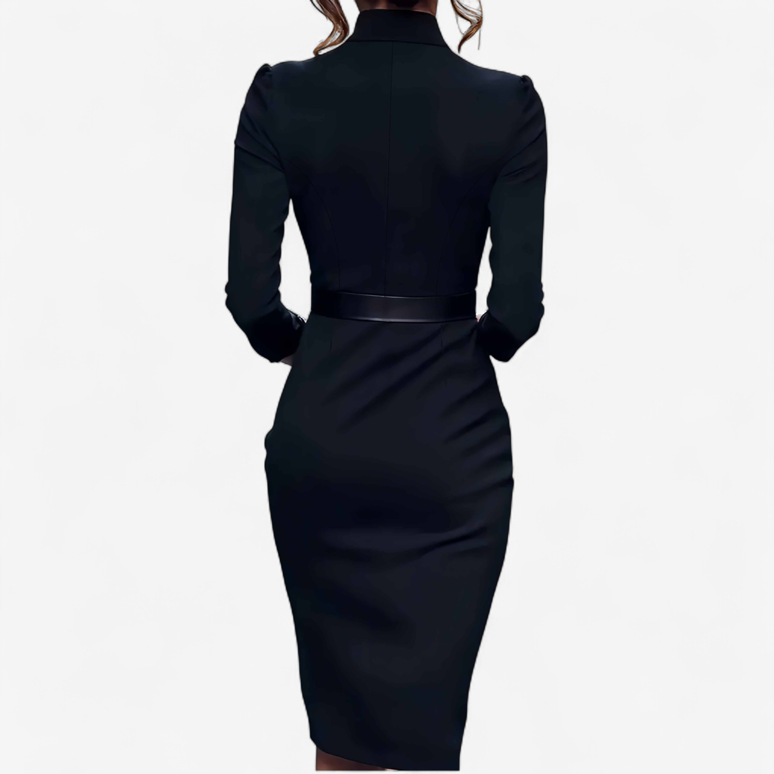 Danielle | Elegant Belted Dress
