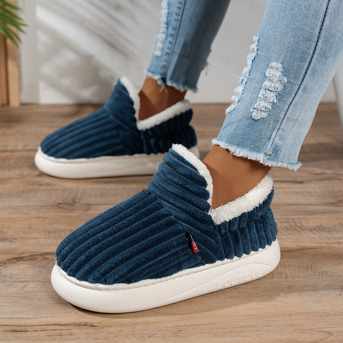 Eve | CozyStep Plush House Slippers