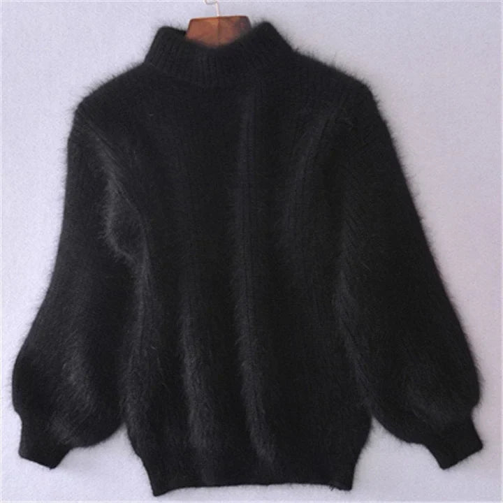 Courtney | Vintage Angora Knitted Sweater