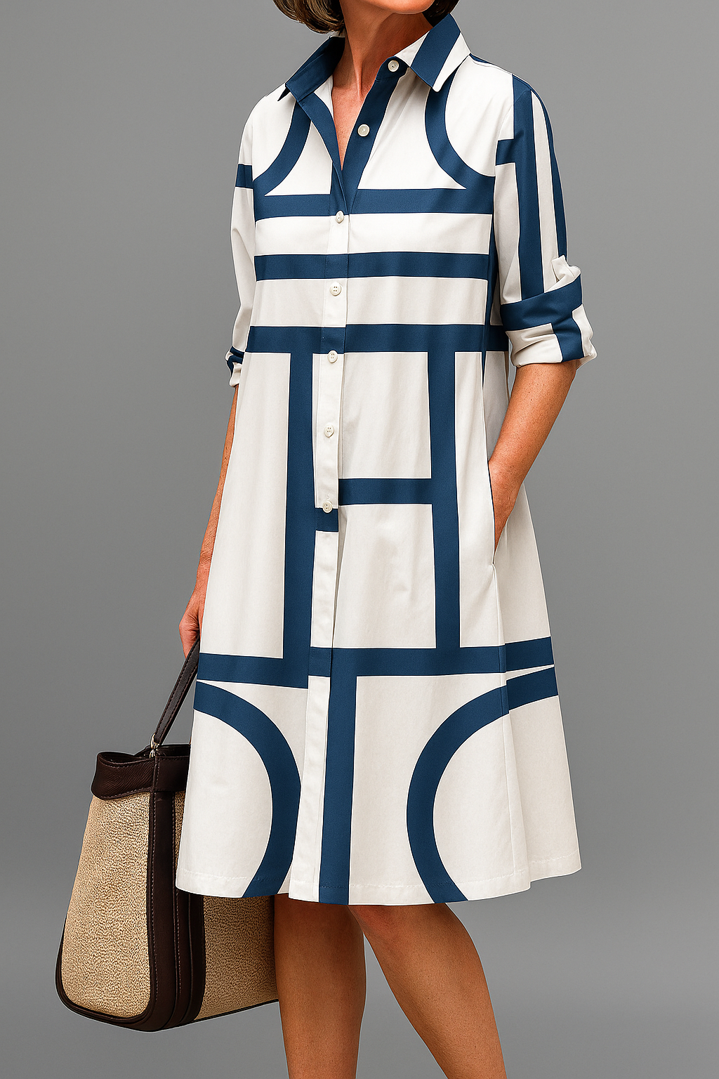 Sarah | Sophisticated Midi Dress