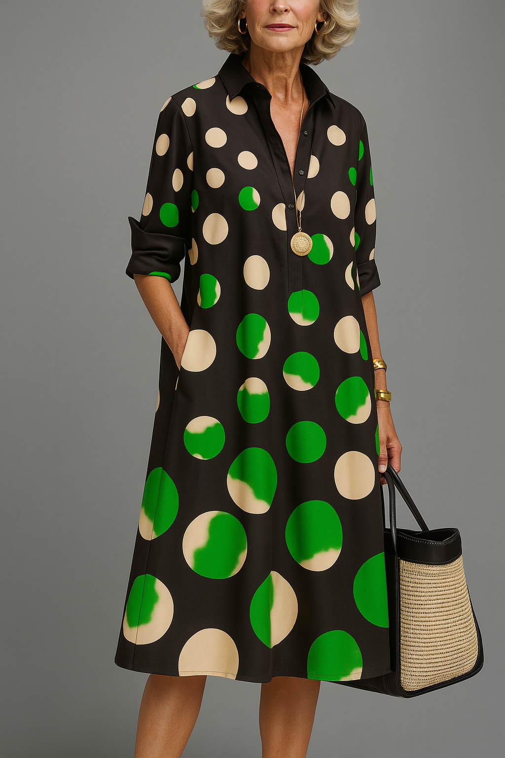 Barbara | Elegant Midi Dress