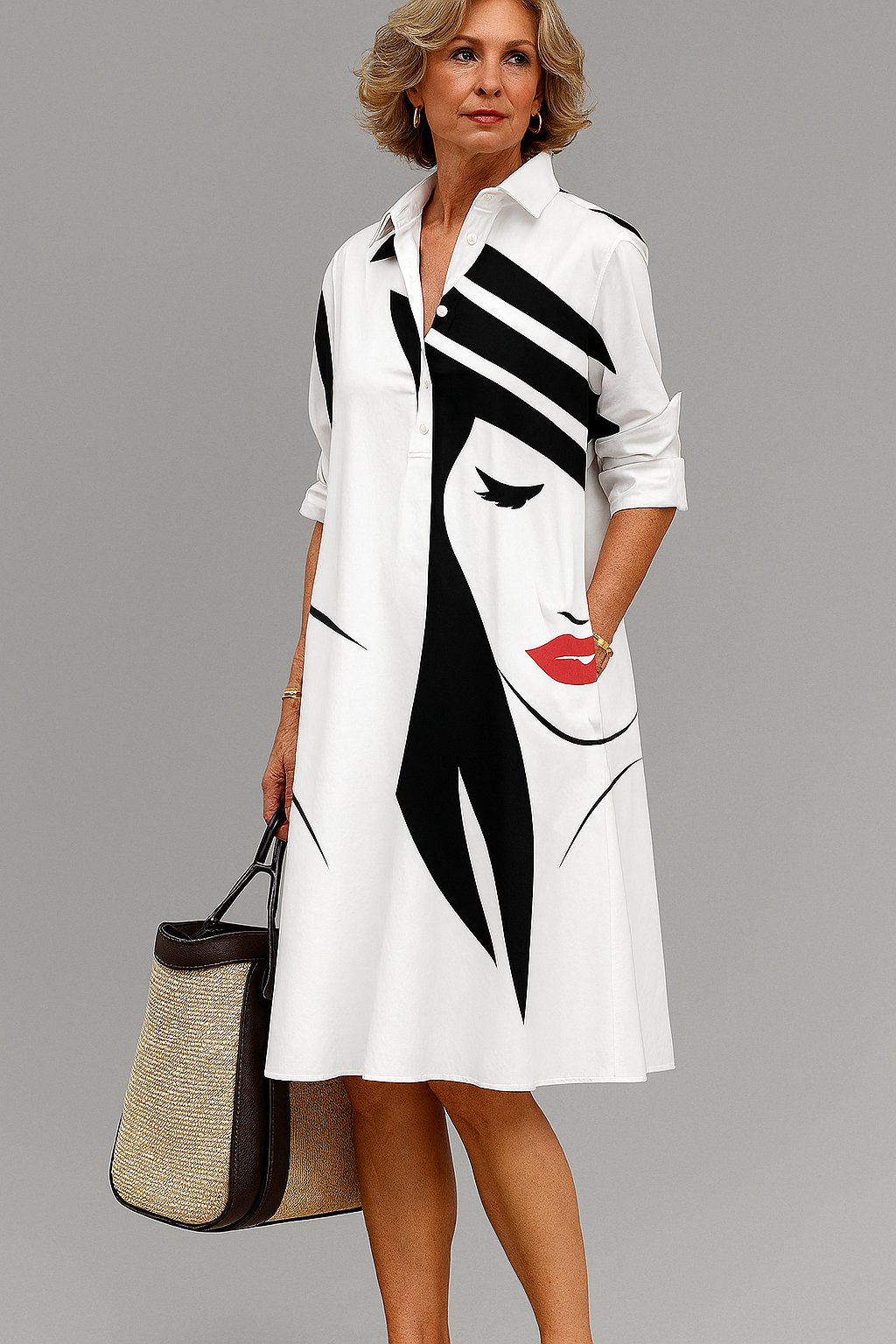 Elizabeth | Comfortable Midi Dress