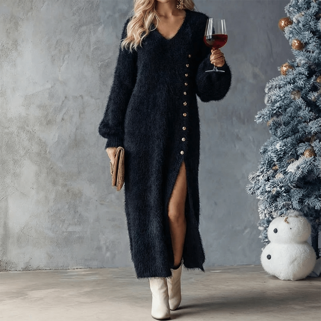 Hayden | Holiday Lounge Dress