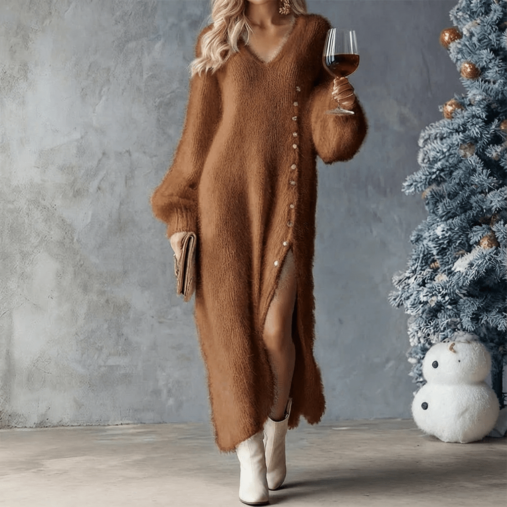 Hayden | Holiday Lounge Dress