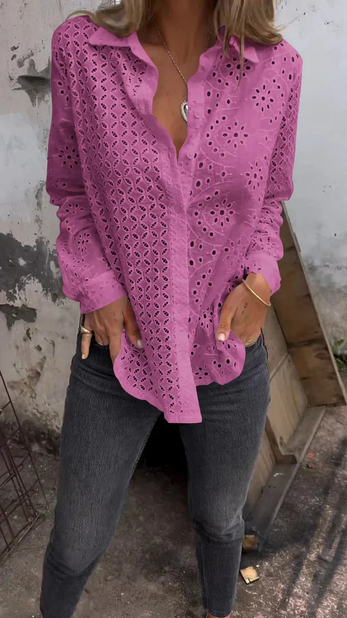 Fallon | Shirt With Blank Pattern