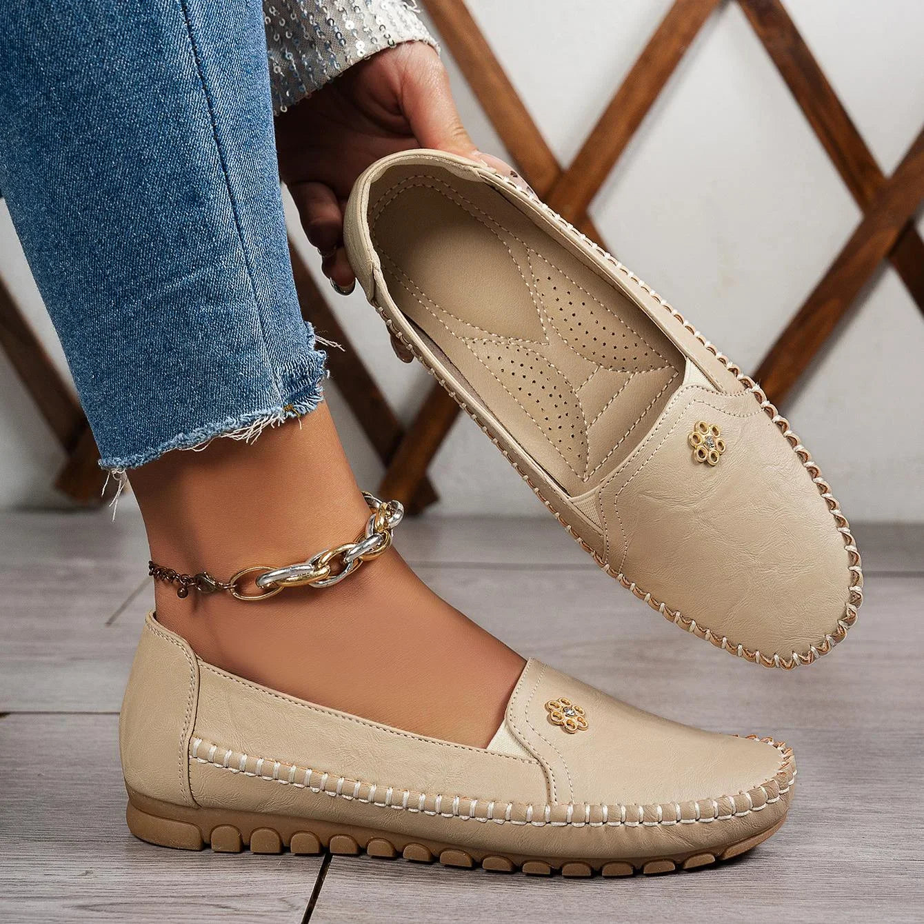 Sloane | Lightweight Orthopedic Leather Shoes