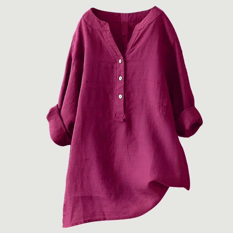 Hannah | Elegant Blouse with Buttons