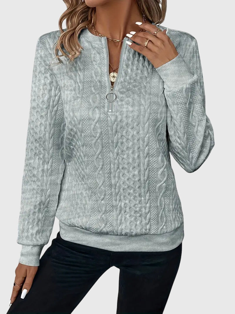 Brianna | Sweater with Zipper
