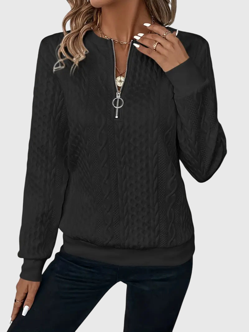 Brianna | Sweater with Zipper