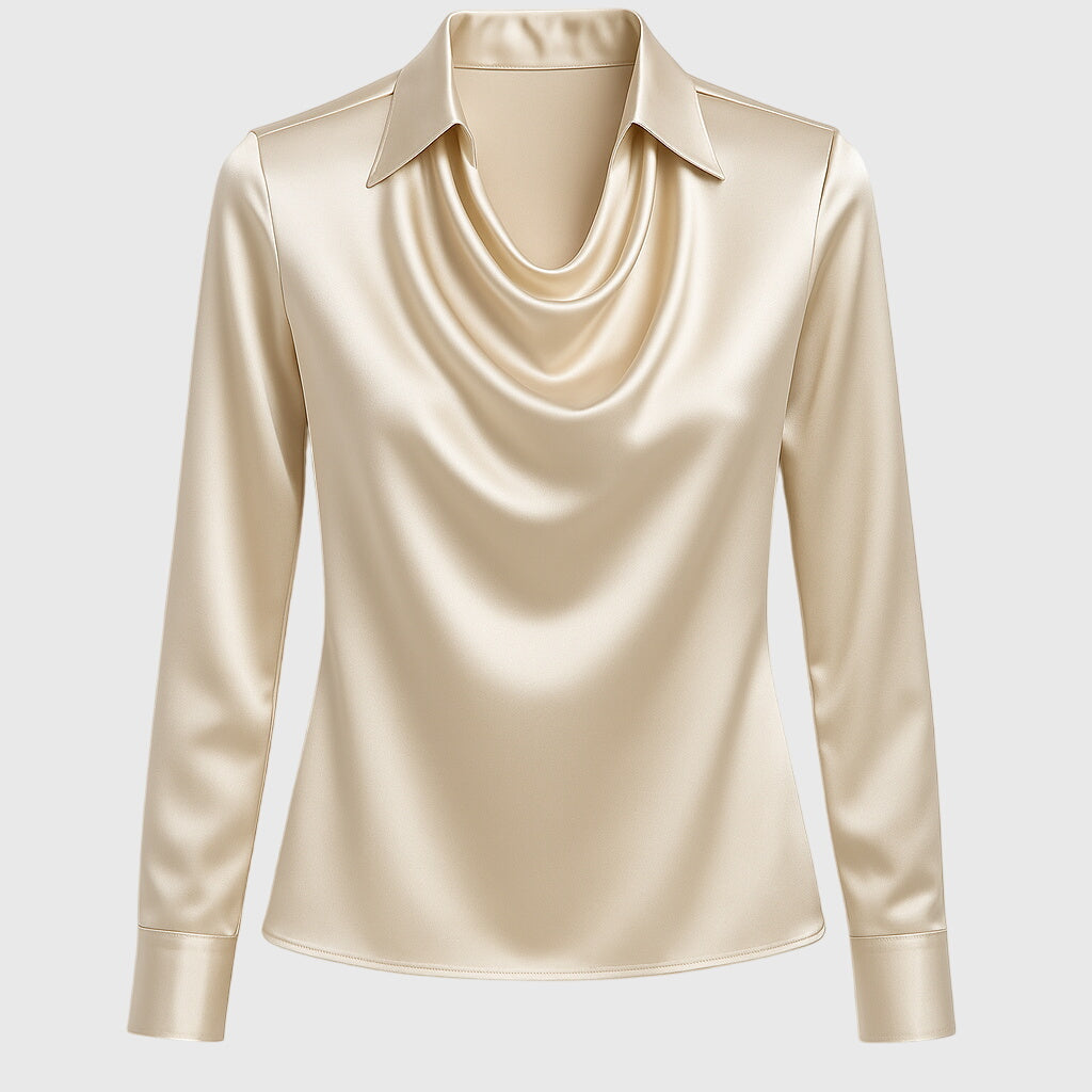 Zoe | Elegant Satin Blouse