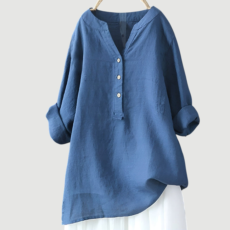 Hannah | Elegant Blouse with Buttons