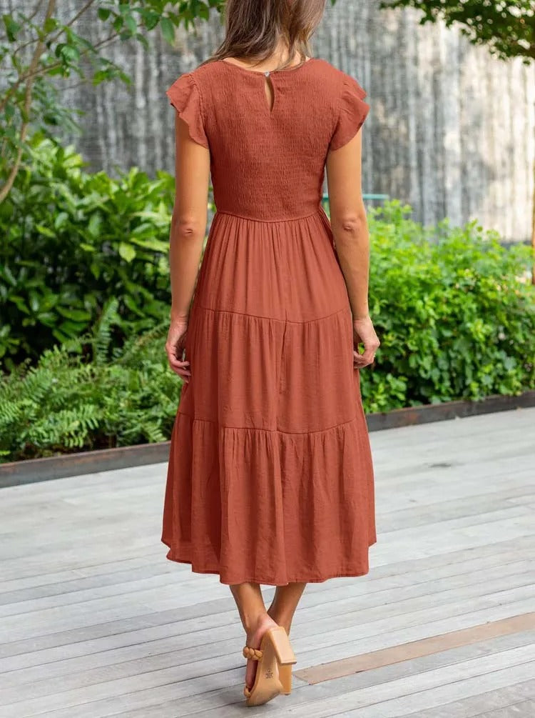 Marlene | Elegant Dress with Tummy Coverage