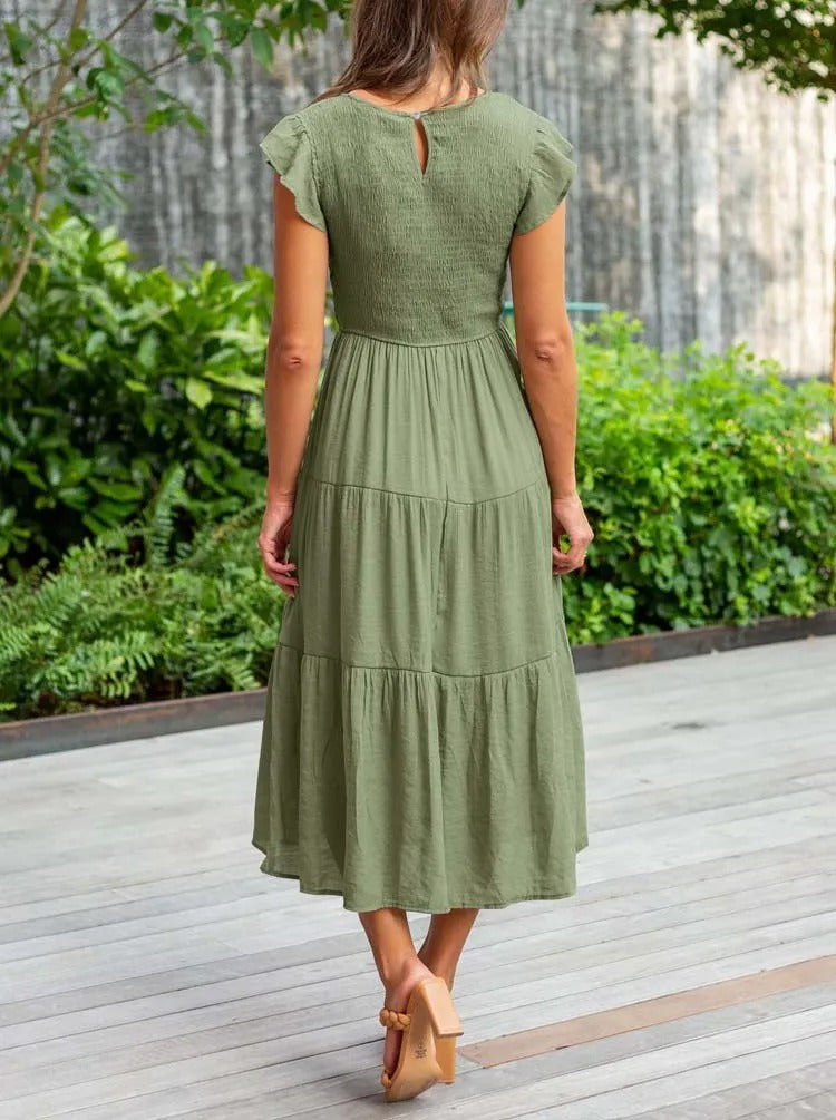 Marlene | Elegant Dress with Tummy Coverage