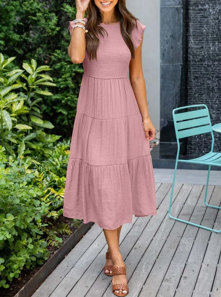 Marlene | Elegant Dress with Tummy Coverage