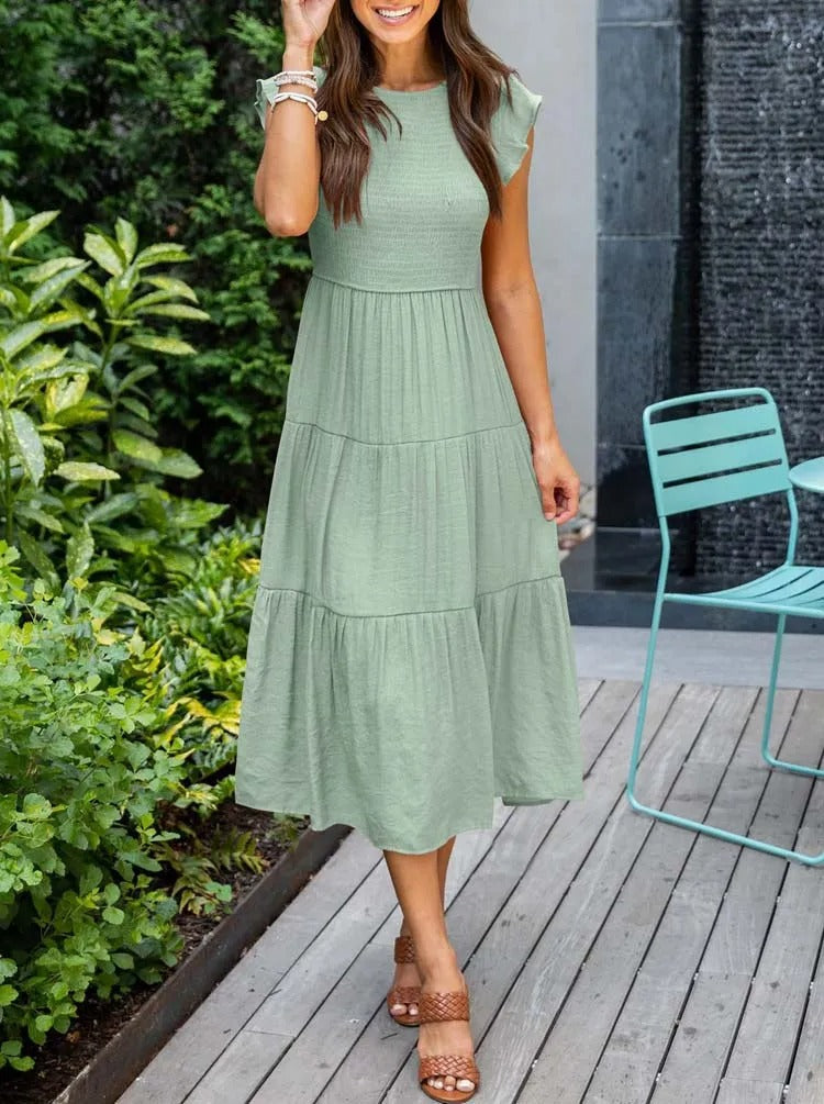 Marlene | Elegant Dress with Tummy Coverage