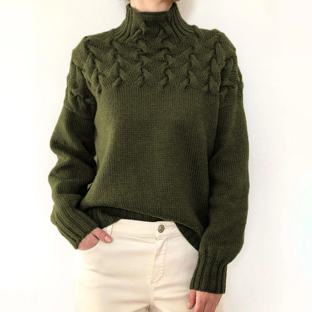 Reagan | Soft and Embracing High Neck Sweater
