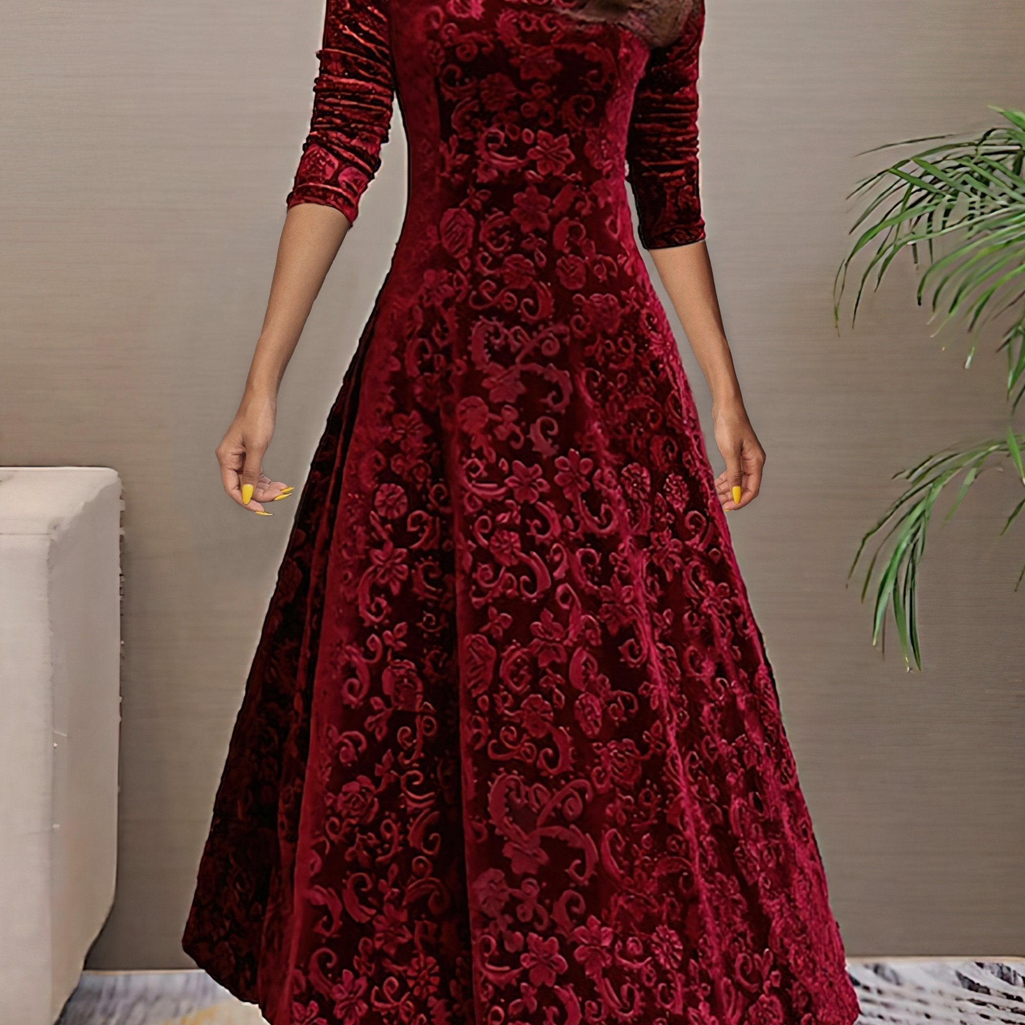 Blair | Holiday Velvet Elegance Dress