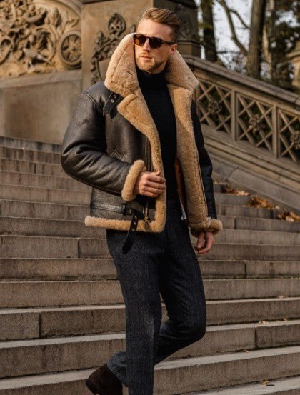 James | Warm Leather Jacket