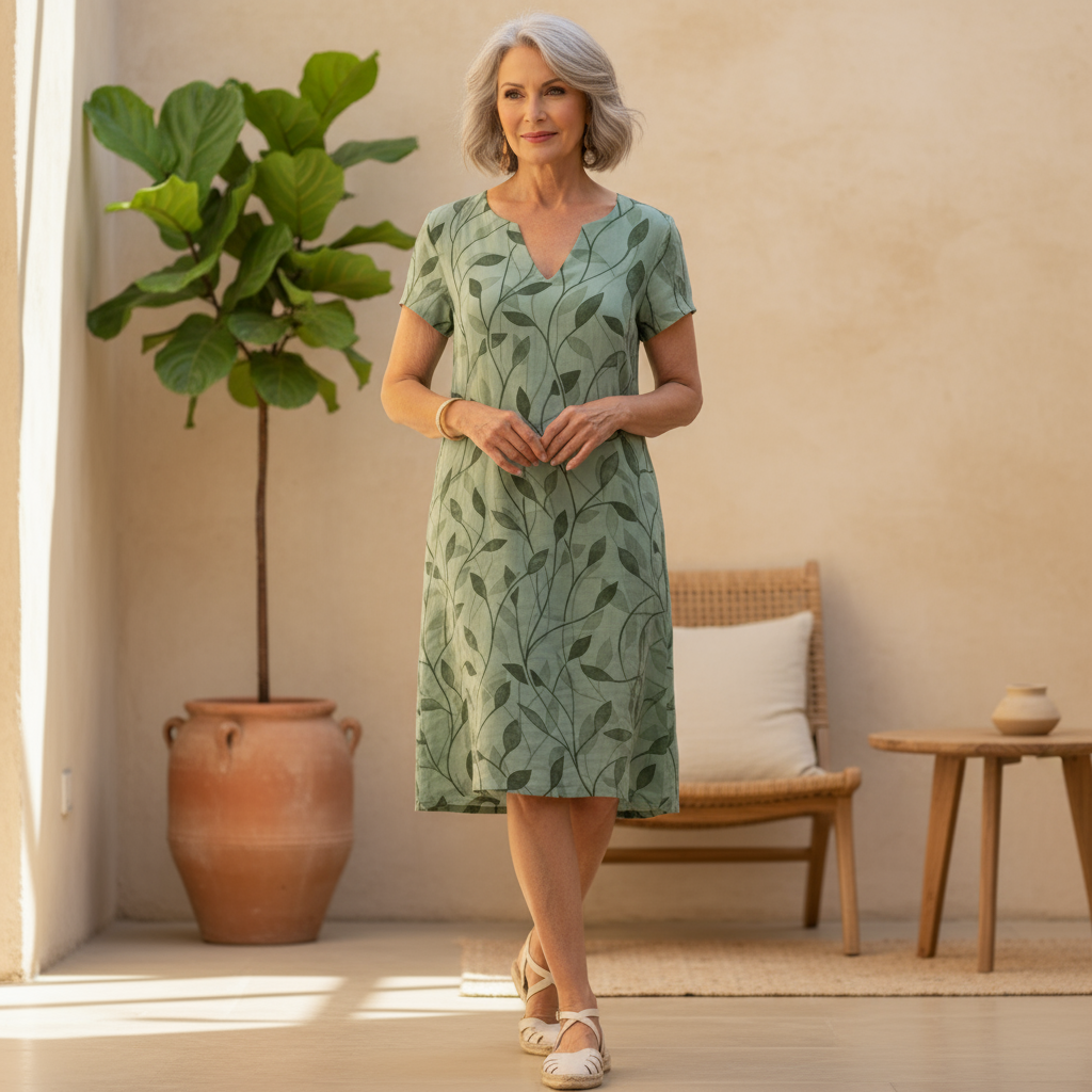 Caity | Casual Printed Dress