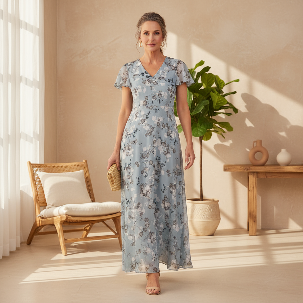 Vireya | Glamorous Tummy Covering Dress