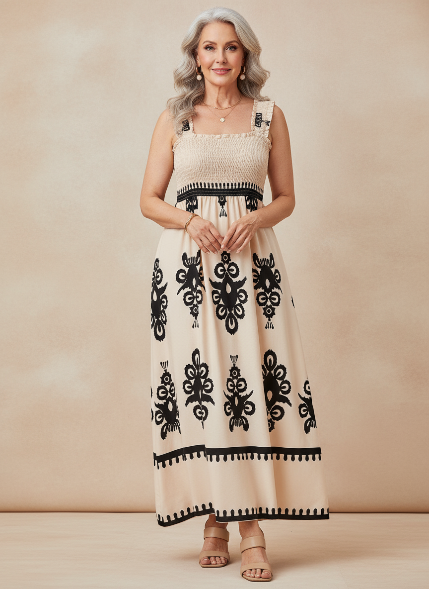 Iveth | Bohemian Maxi Dress