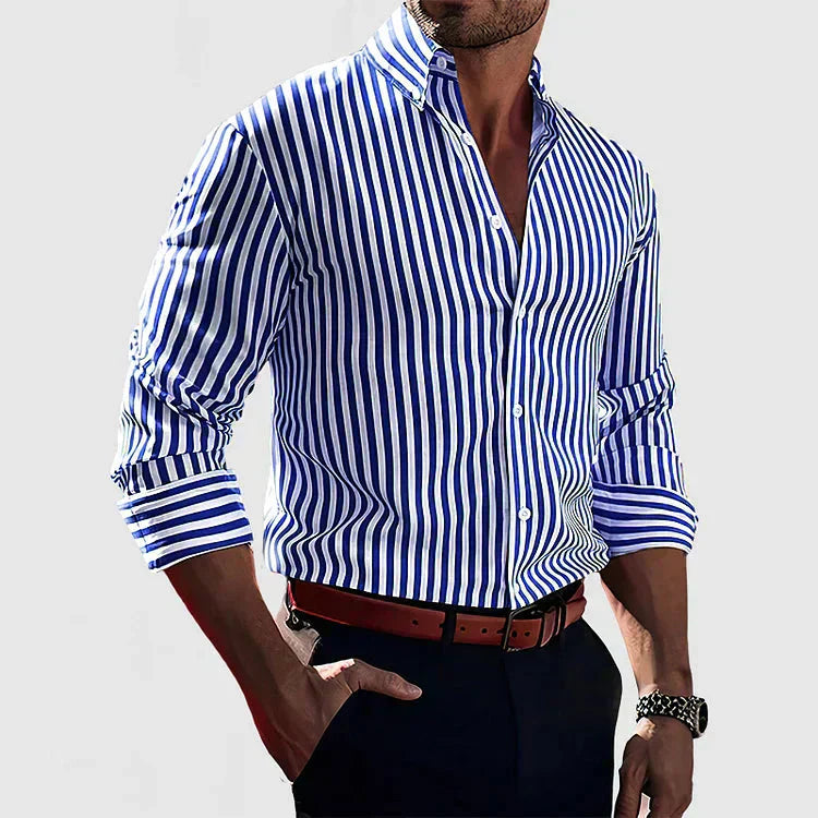 Alaric | Classic Striped Shirt