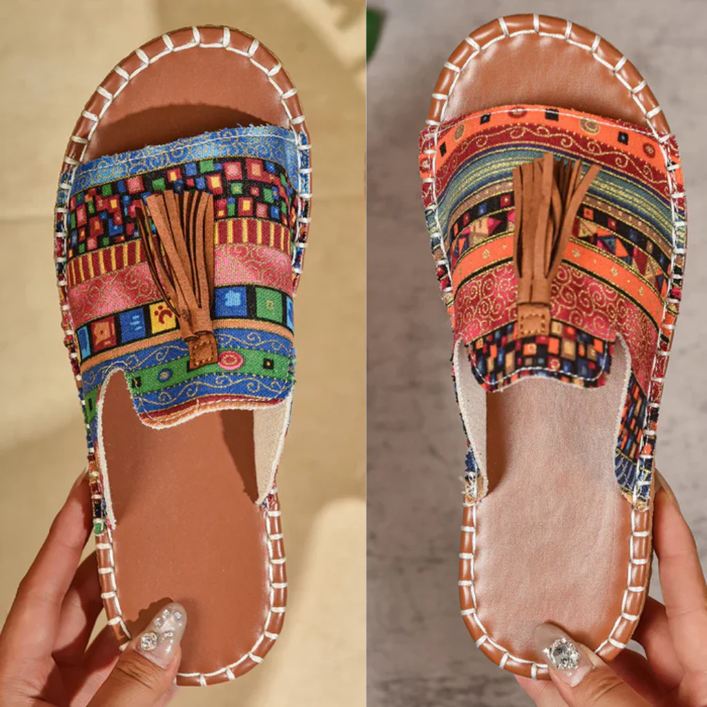 Ophelia | Bohemian Tassel Sandals