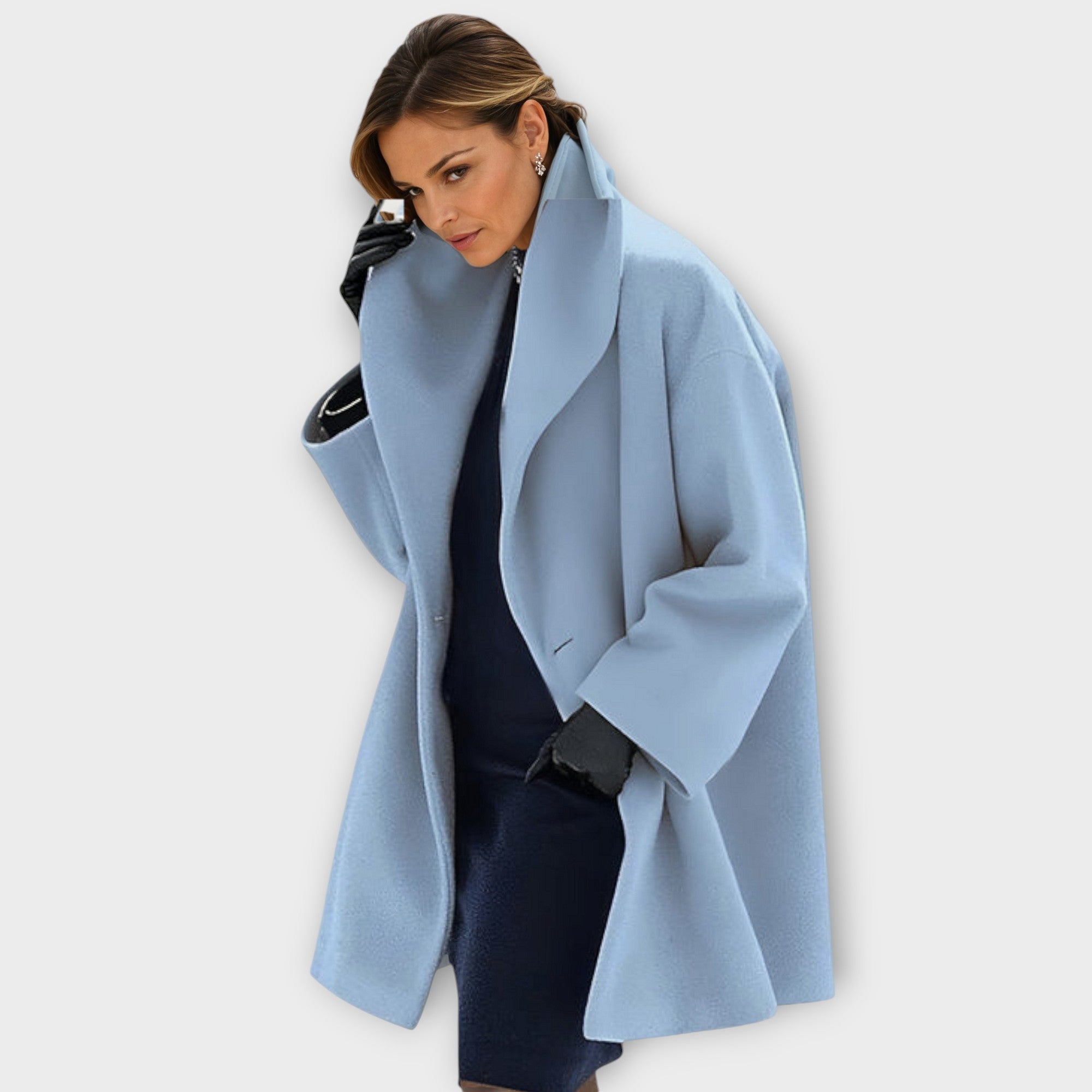 Marigold | Premium Windproof Wool Coat